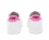 Zapatillas P448 blanca fucsia